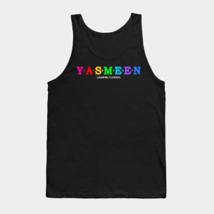 Yasmeen - Jasmin Flower Tank Top